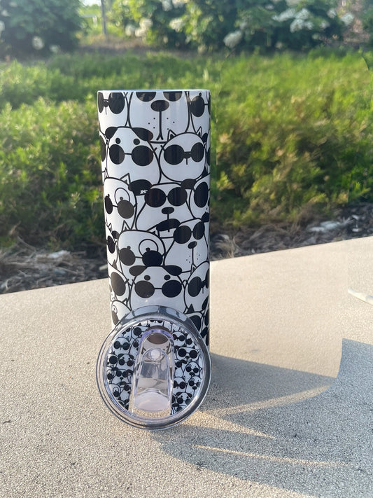 20 oz. Doggie Blues Tumbler