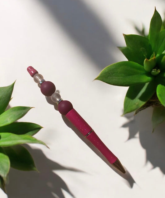 Wine Passion Beaded Pen (RTS) Ready to Ship